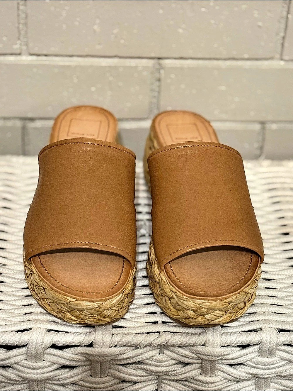 Dolce Vita Brown Platform Wedge Sandals US 8.5
